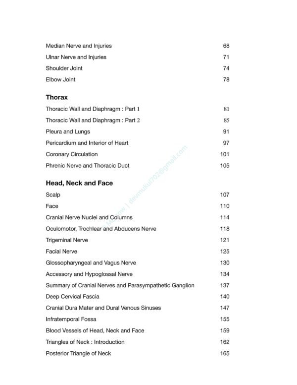 MARROW MBBS ANATOMY NOTES | MARROW MBBS ANATOMY NOTES - Image 4