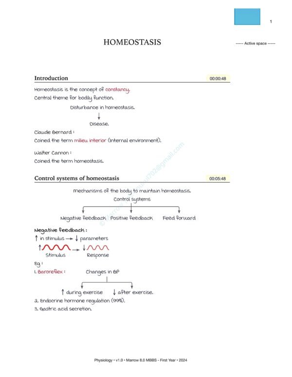 MARROW MBBS PHYSIOLOGY NOTES | MARROW MBBS PHYSIOLOGY NOTES - Image 16