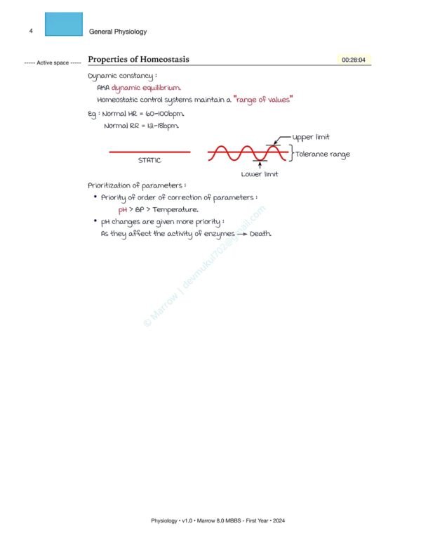MARROW MBBS PHYSIOLOGY NOTES | MARROW MBBS PHYSIOLOGY NOTES - Image 8