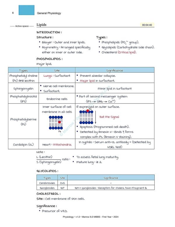 MARROW MBBS PHYSIOLOGY NOTES | MARROW MBBS PHYSIOLOGY NOTES - Image 10