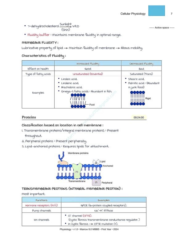 MARROW MBBS PHYSIOLOGY NOTES | MARROW MBBS PHYSIOLOGY NOTES - Image 11