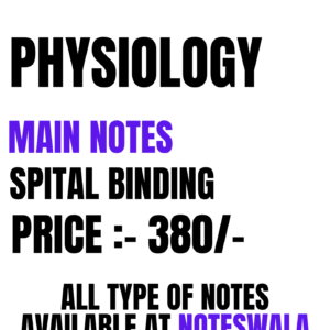 MARROW PHYSIOLOGY NOTES