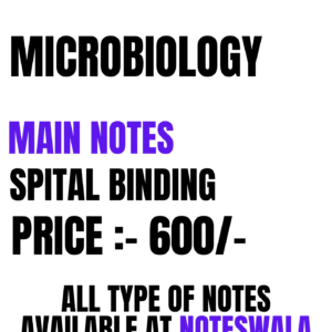 MARROW EDITION 8 MICROBIOLOGY NOTES