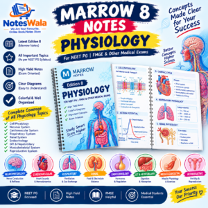 Marrow Physiology Color Notes for MBBS, NEET PG & NEXT – Noteswala