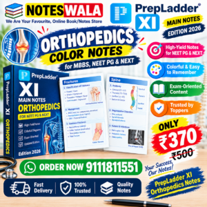 prepladder xi orthopedics notes