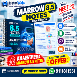 marrow 8.5 anaesthesia notes