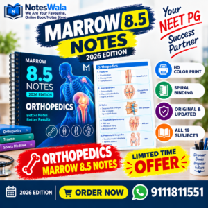 marrow 8.5 orthopedics notes