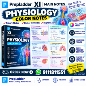 prepladder xi physiology main notes