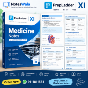 prepladder xi medicine notes