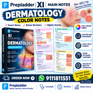 prepladder xi dermatology main notes
