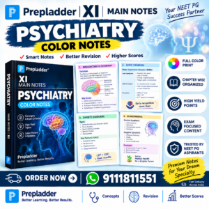 prepladder xi psychiatry main notes