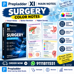 prepladder xi surgery main notes
